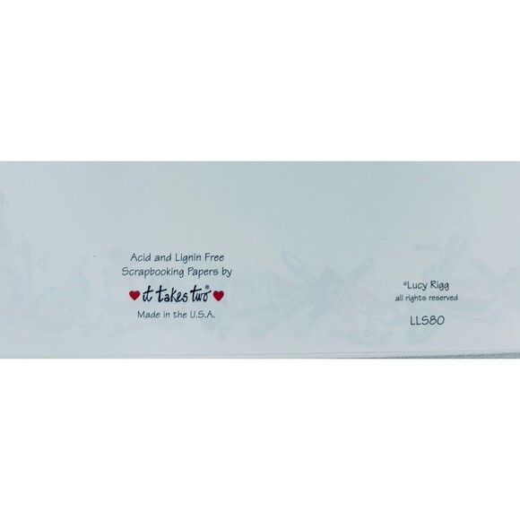 Vintage‎ School Scrapbooking Paper Lot - It Takes Two - Border Lucy Rigg USA - Picture 7 of 9